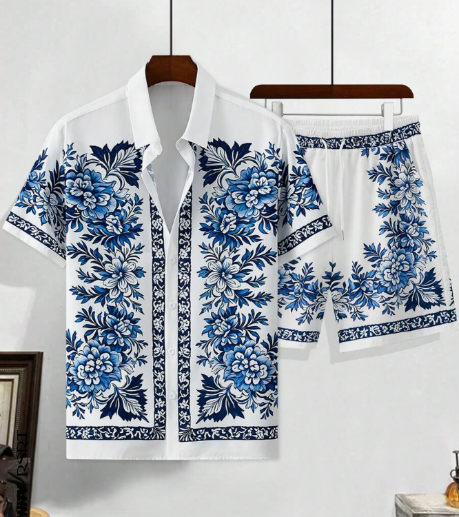 3D Printing Cancer - Hawaiian Shirt Set Men 3D Printed
