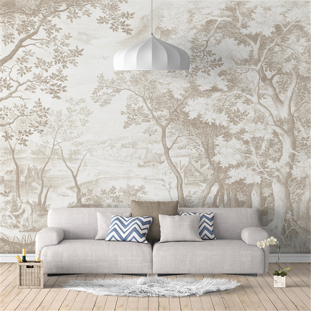3D Printing Quote - Custom European French Forest Landscape Wallpapers