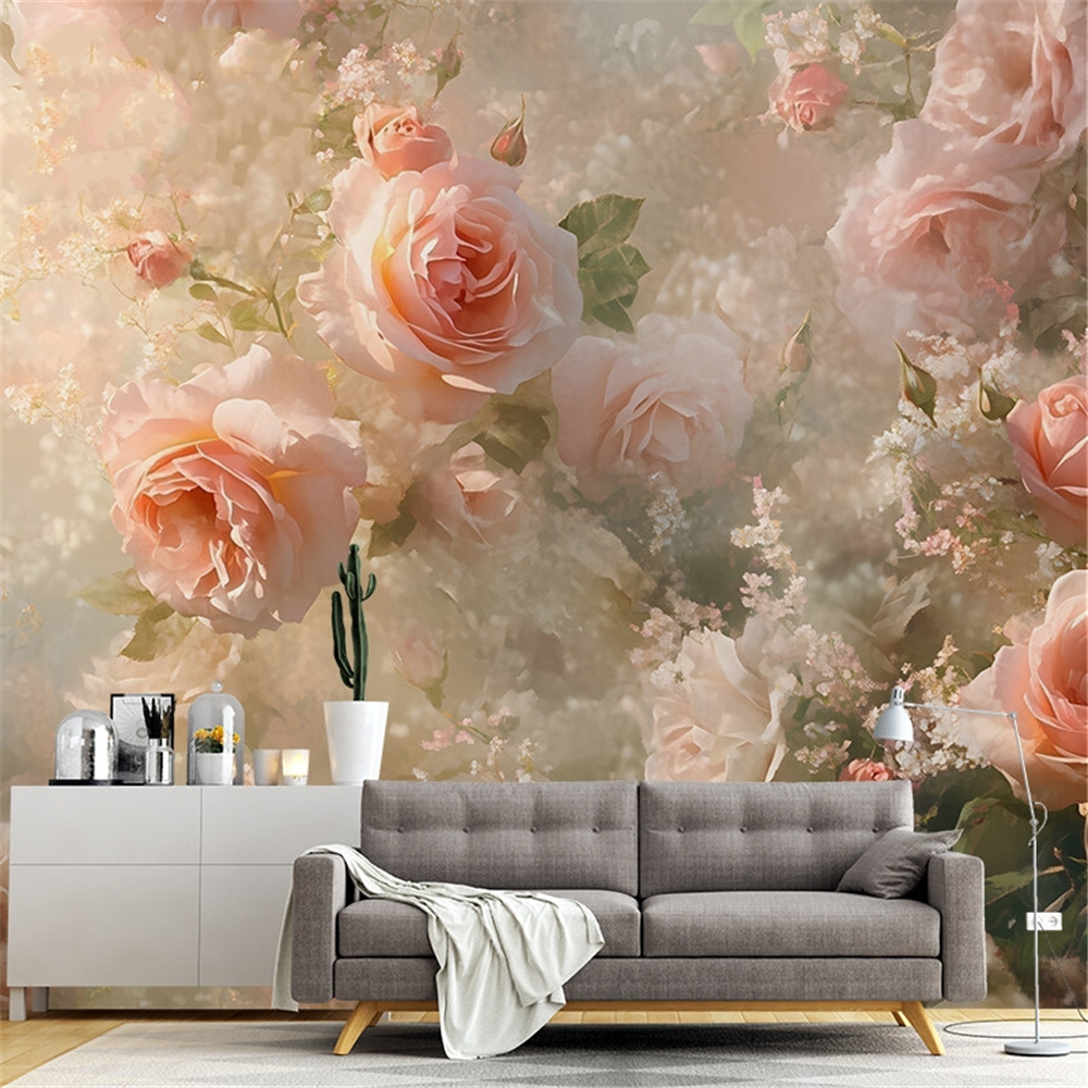 3D Printing Heat Resistant Material - Custom Retro handsome white flower Wall