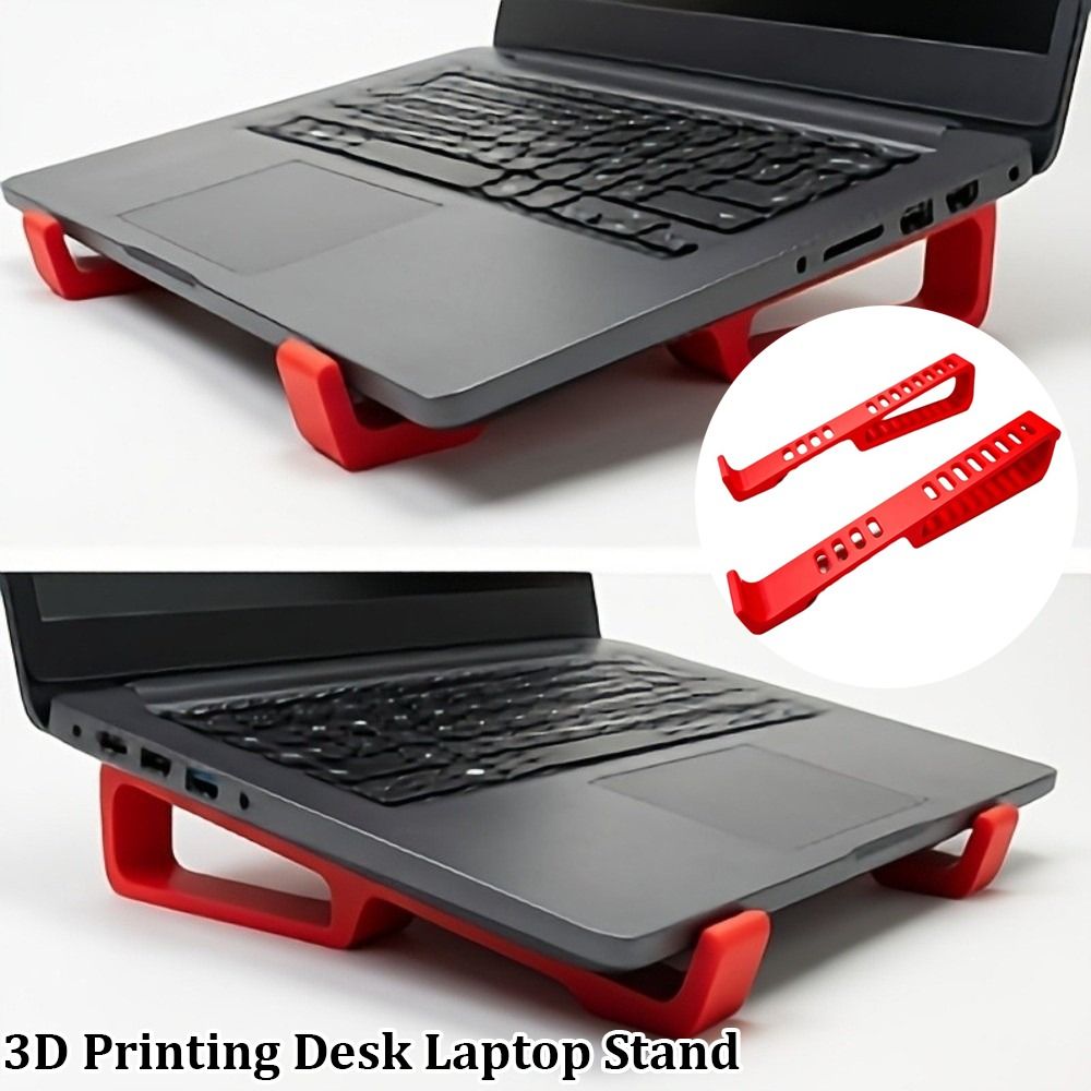 3D Printing Laptop Stand - 2pcs Desk Laptop Stand Portable Ergonomic