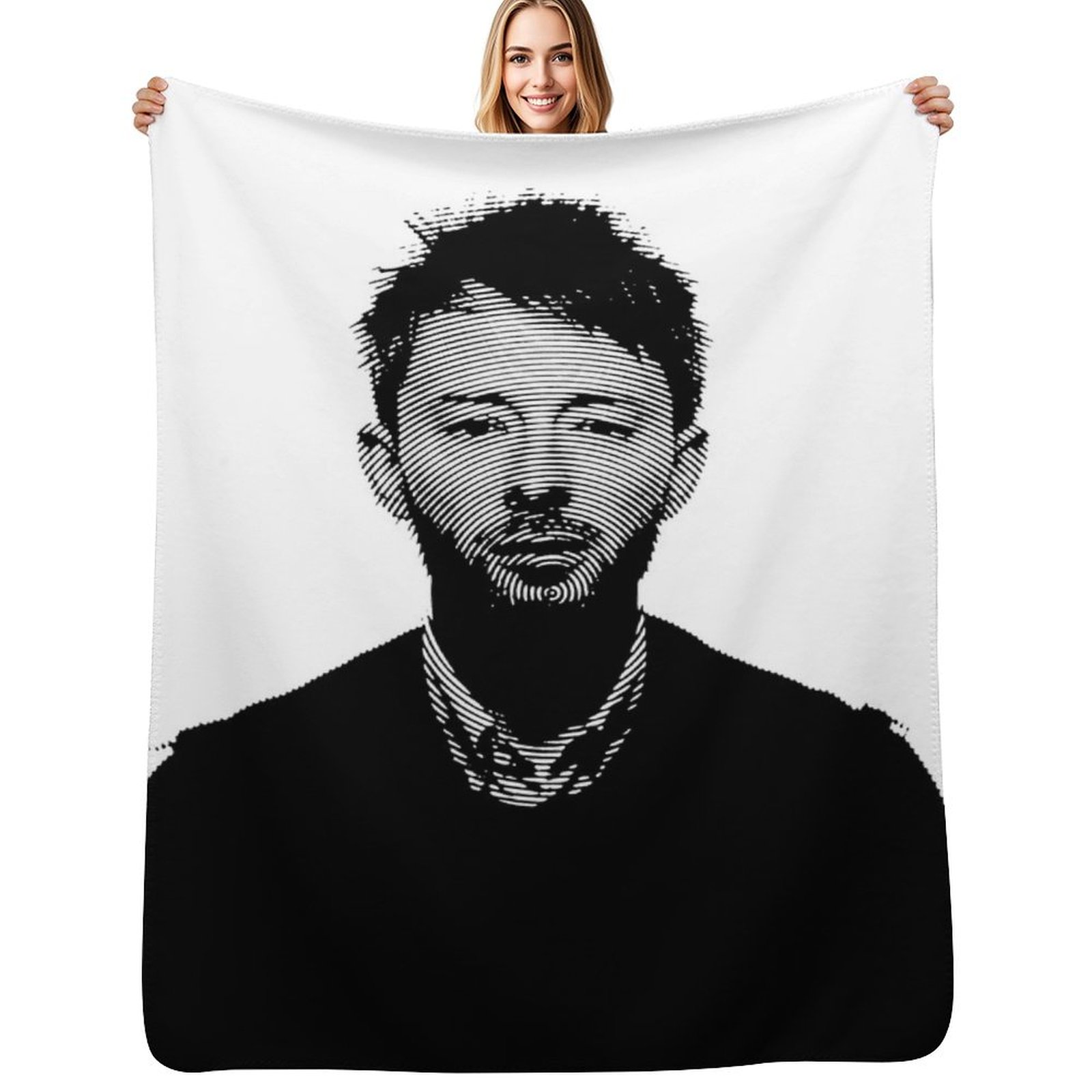 3D Printing York - thom york radiohead Throw Blanket Soft