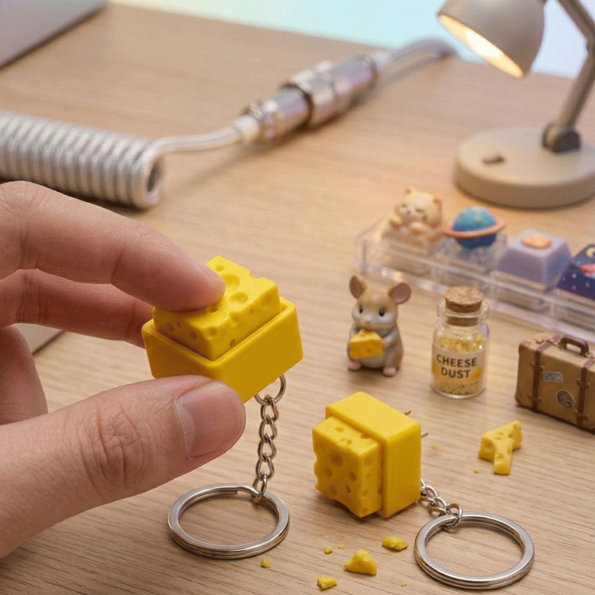 3D Printed Cheesy Key Fidget C - đánh giá và giá 3D Printing Toys