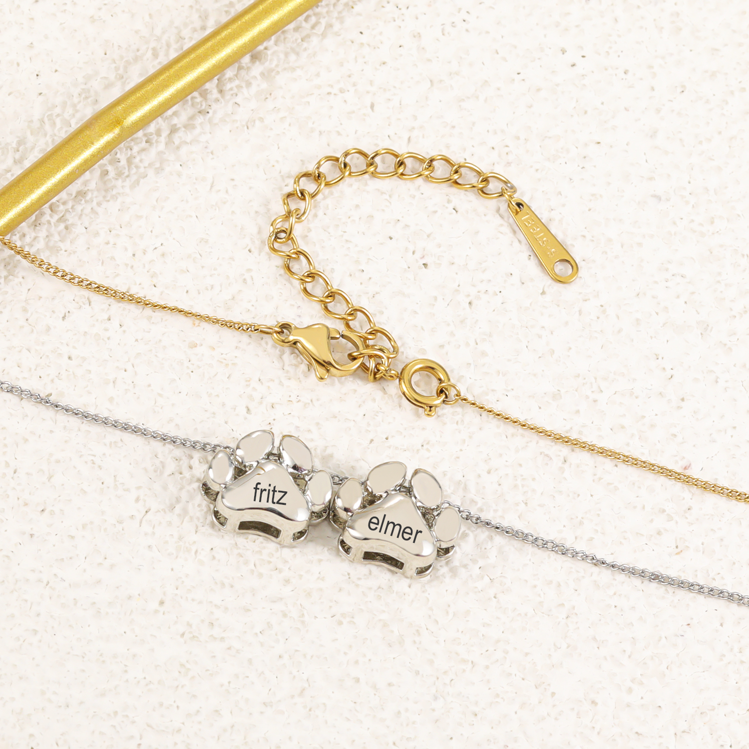 3D Luxury Paw Bracelet Custom  - đánh giá và giá 3D Printing Link