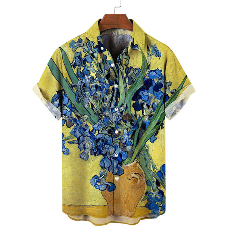 Van Gogh Art Shirt Oil Paintin - đánh giá và giá 3D Printing Cancer