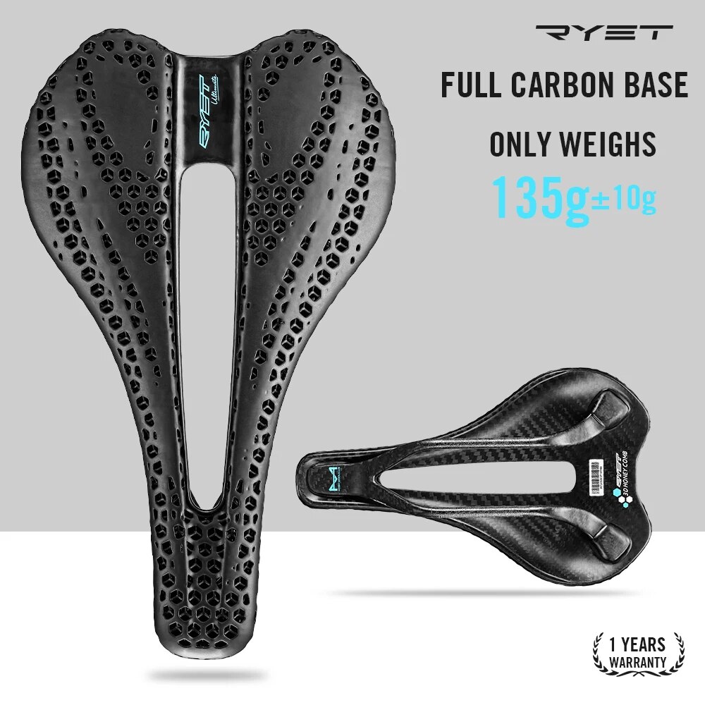 RYET Carbon 3D Printed Saddle  - đánh giá và giá 3D Printing Tablet