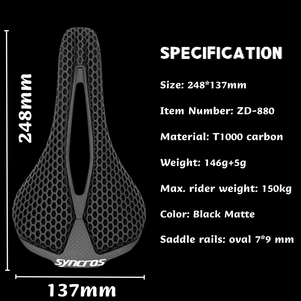 SYNCROS Bicycle Saddle 3D Prin - đánh giá và giá 3D Printing Tablet