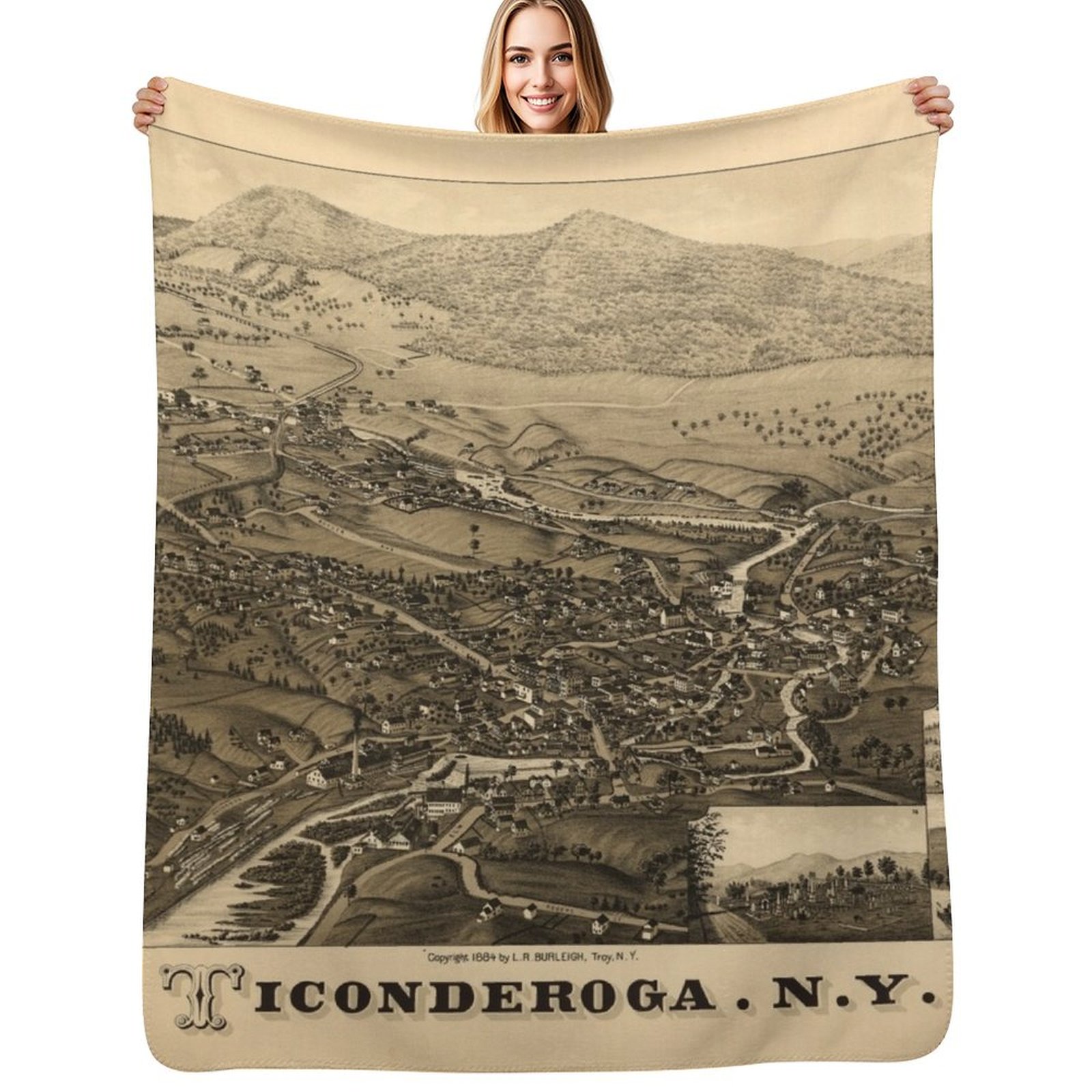Ticonderoga, New York (1884) T - đánh giá và giá 3D Printing York