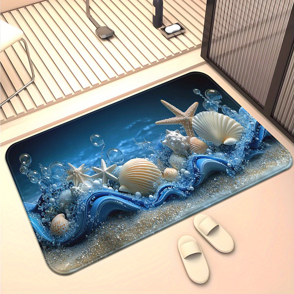 3D Blue Waves Seashells Starfi - đánh giá và giá 3D Printing Tablet