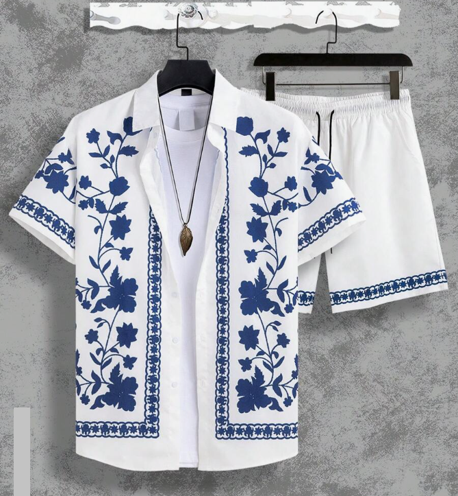Hawaiian Shirt Set Men 3D Prin - đánh giá và giá 3D Printing Cancer
