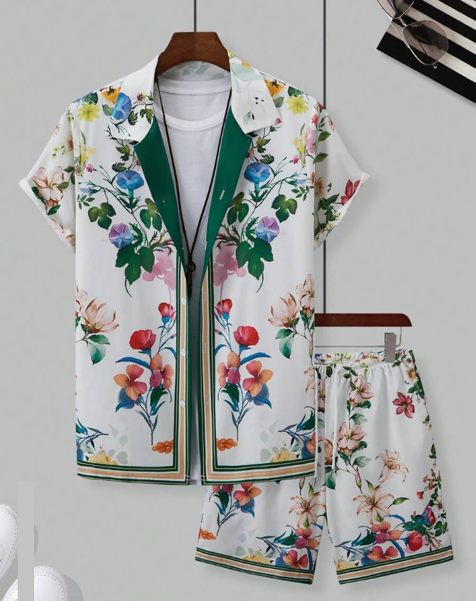 Hawaiian Shirt Set Men 3D Prin - đánh giá và giá 3D Printing Cancer