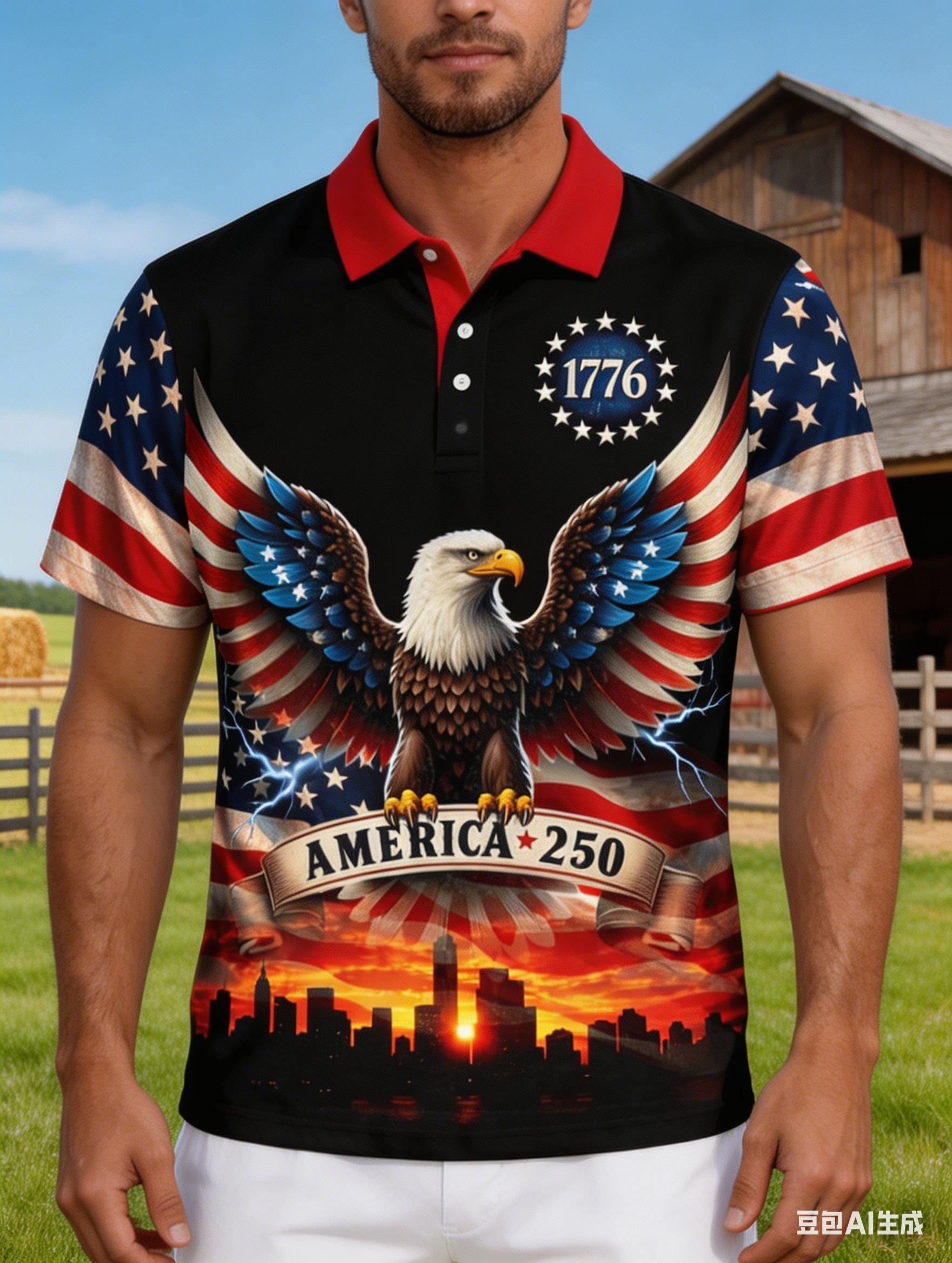 Men's USA 250th Anniversary Po - đánh giá và giá 3D Printing Usa