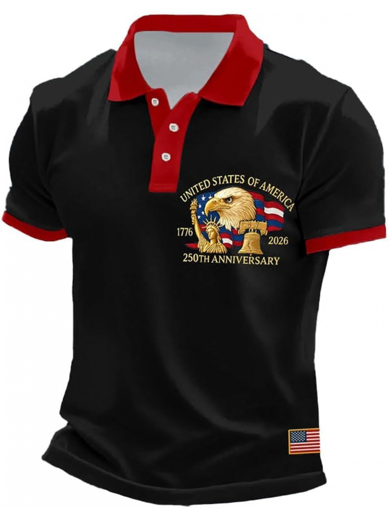 Men's USA 250th Anniversary Po - đánh giá và giá 3D Printing Usa