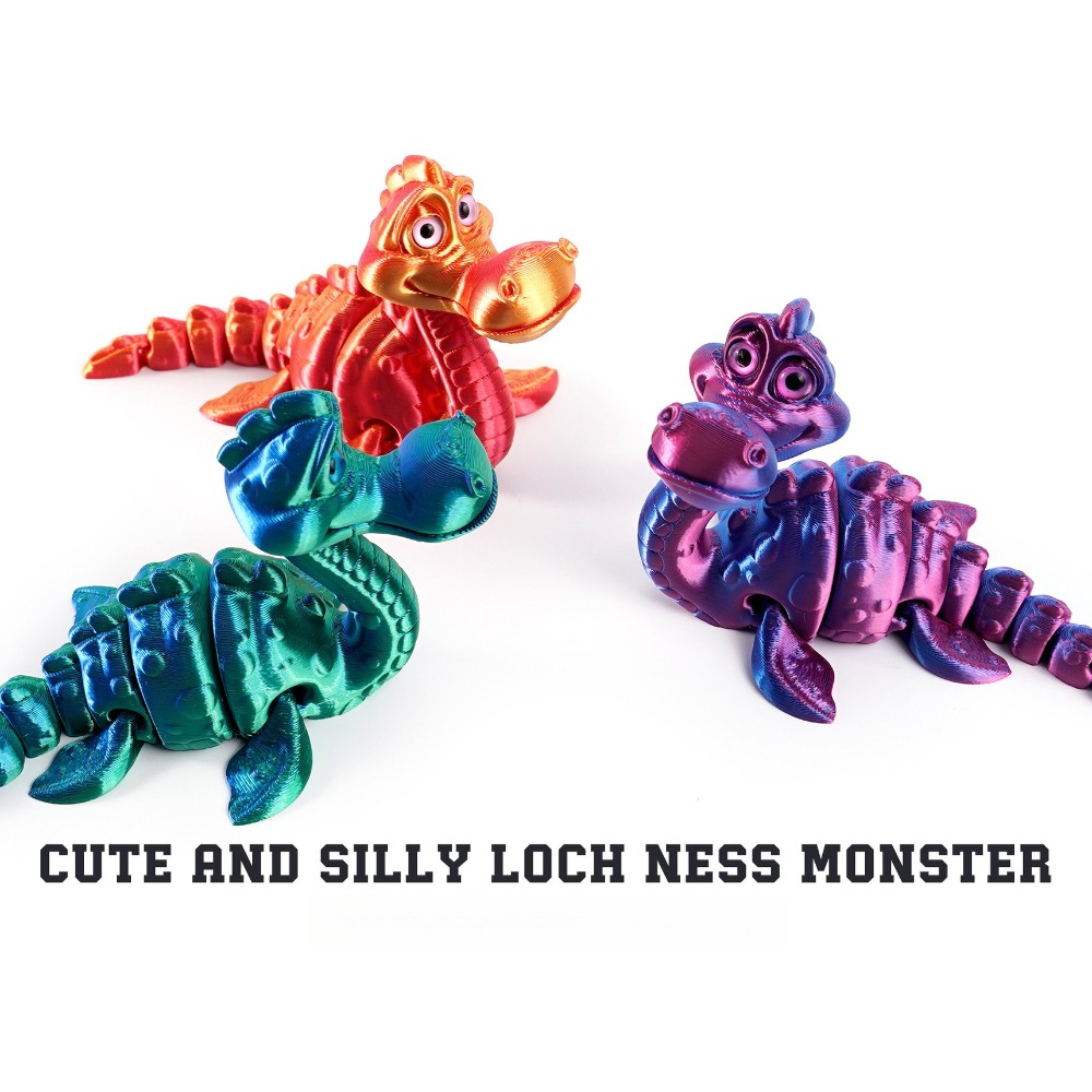 3D Printed Loch Ness Figures T - đánh giá và giá 3D Printing Apps