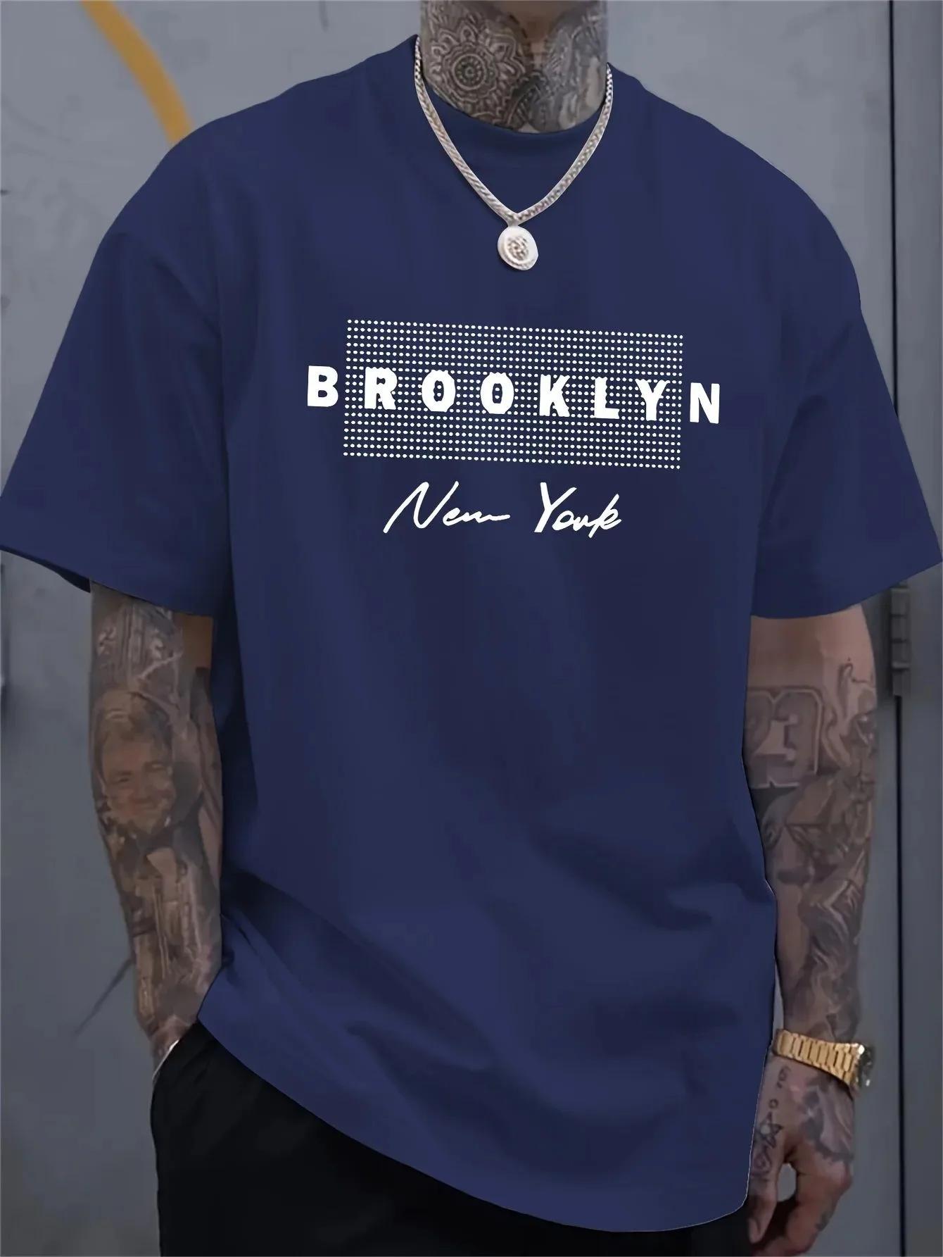 Men's New York Letter Printed  - đánh giá và giá 3D Printing York