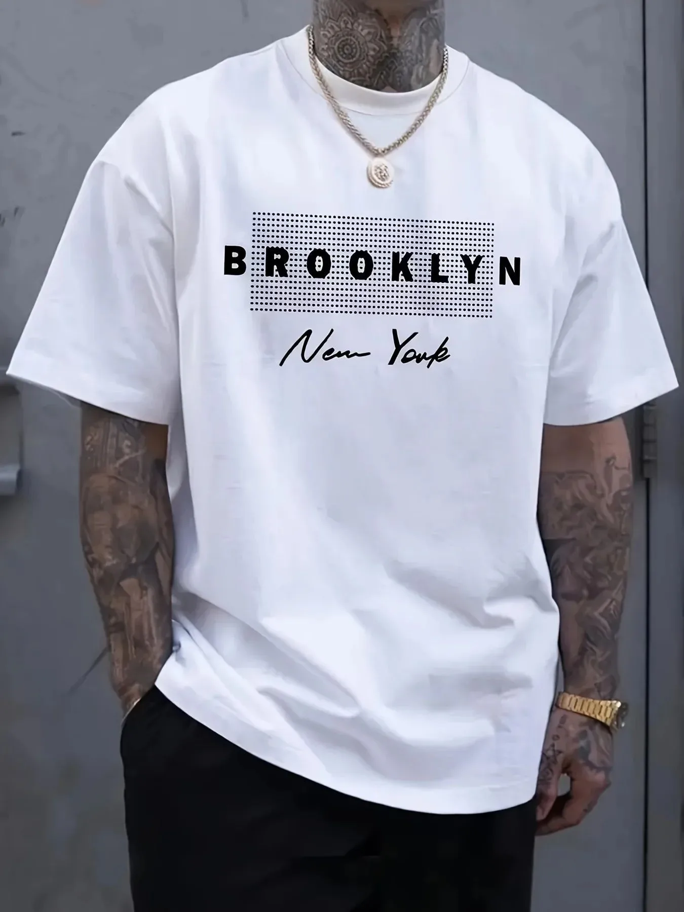 Men's New York Letter Printed  - đánh giá và giá 3D Printing York
