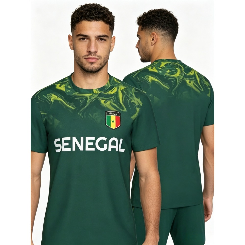 2026 New Summer Senegal Flag G - đánh giá và giá 3D Printing Jersey