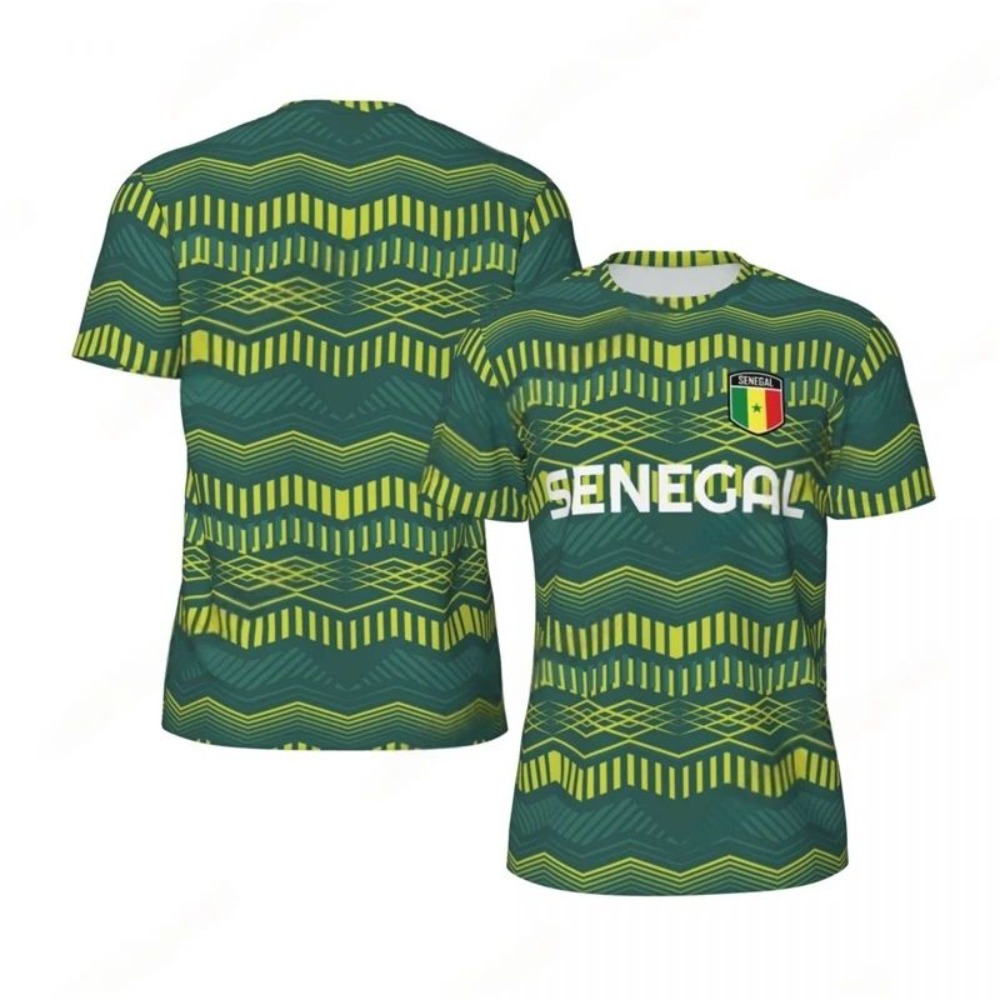 2026 New Summer Senegal Flag G - đánh giá và giá 3D Printing Jersey