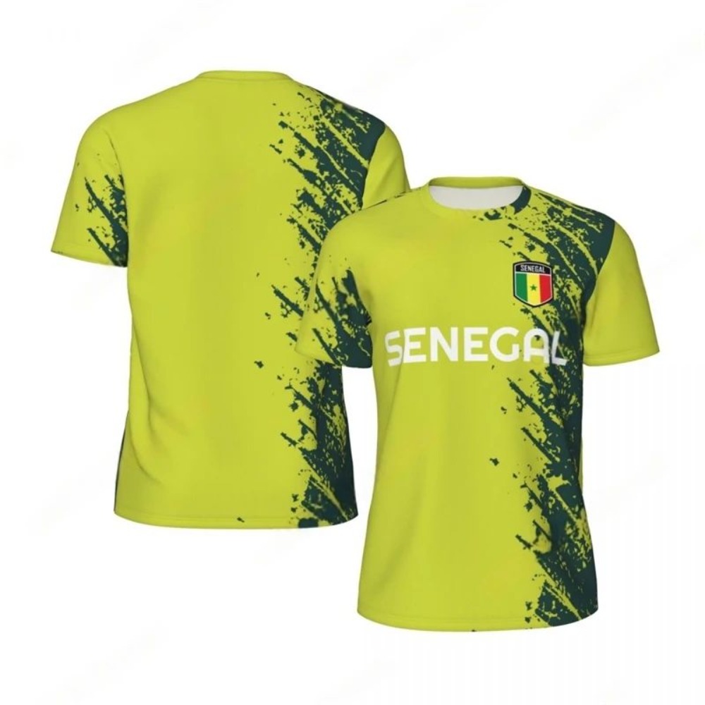 2026 New Summer Senegal Flag G - đánh giá và giá 3D Printing Jersey