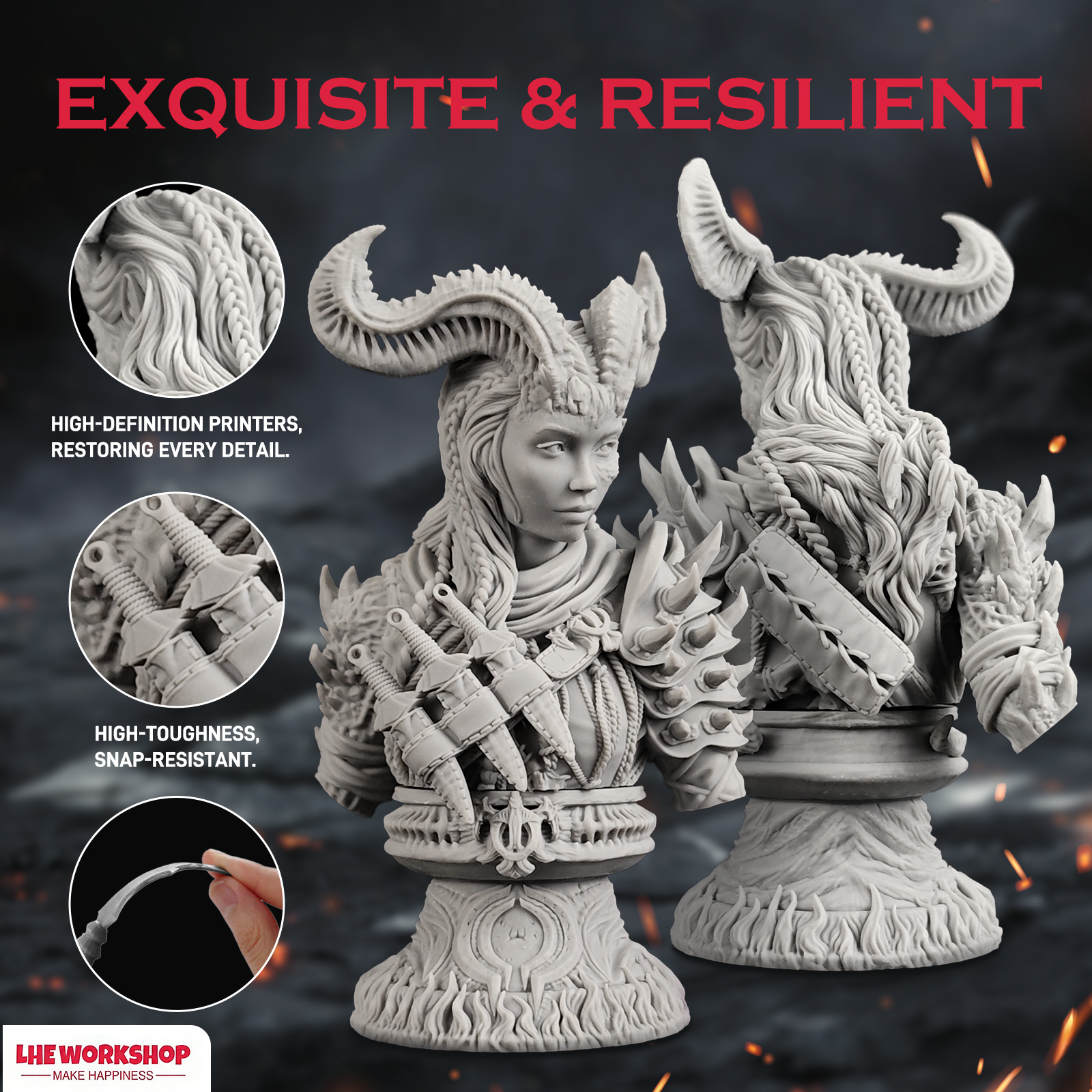 Twisted Flesh Undead Monster B - đánh giá và giá 3D Printing Apps