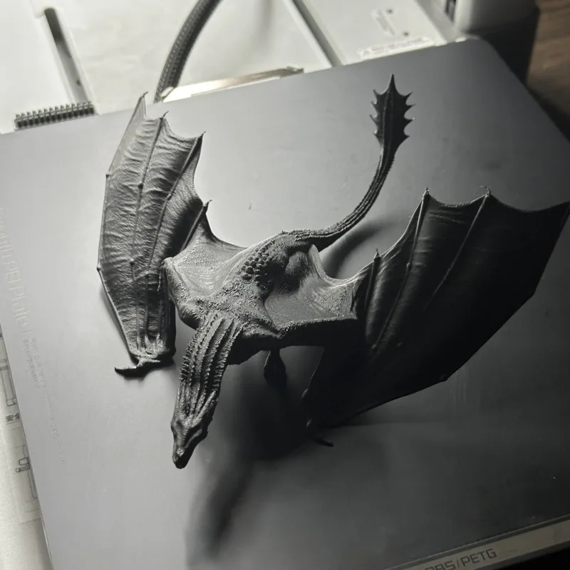 Flying Dragon 3D Printed Figur - đánh giá và giá 3D Printing Apps