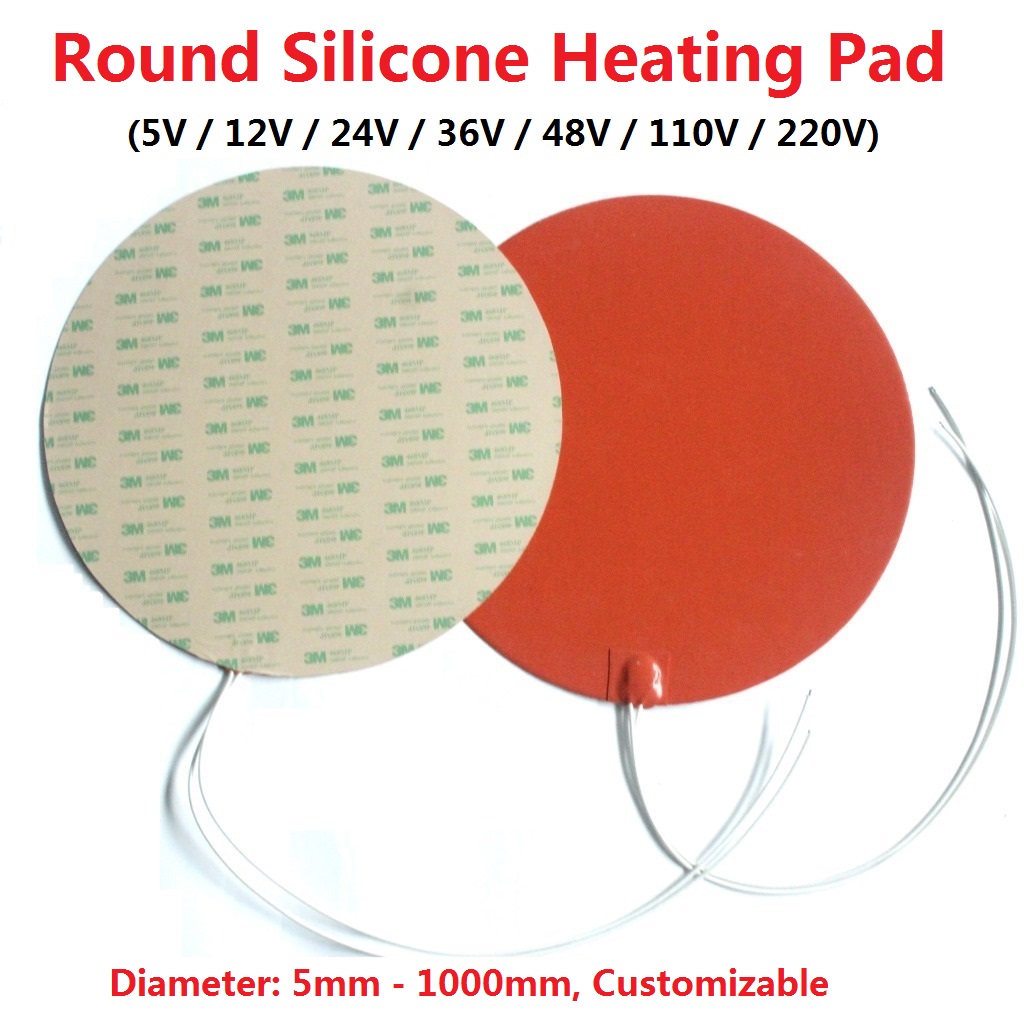 Big Size Round Silicone Heatin - đánh giá và giá 3D Printing Tablet
