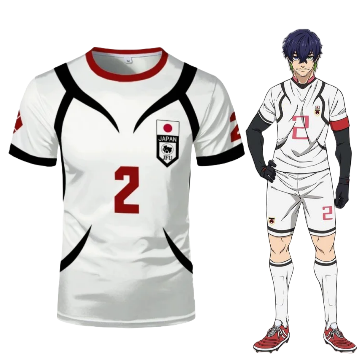 Anime Aiku Shirt Cosplay Costu - đánh giá và giá 3D Printing Jersey