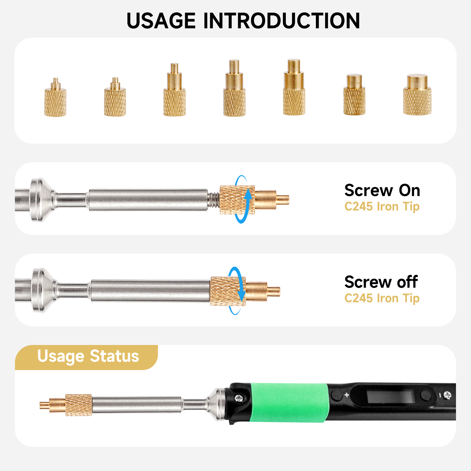 ST Soldering Tips Heat Set Ins - đánh giá và giá 3D Printing Link