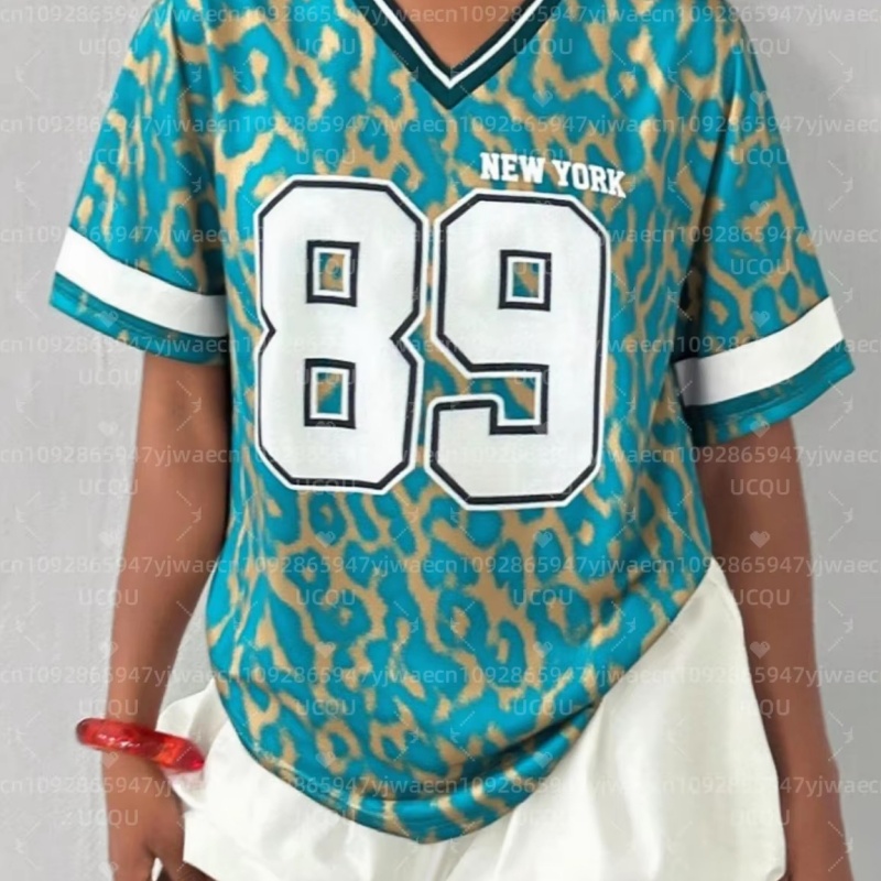 NEW YORK NO.89 Printed V-neck  - đánh giá và giá 3D Printing York