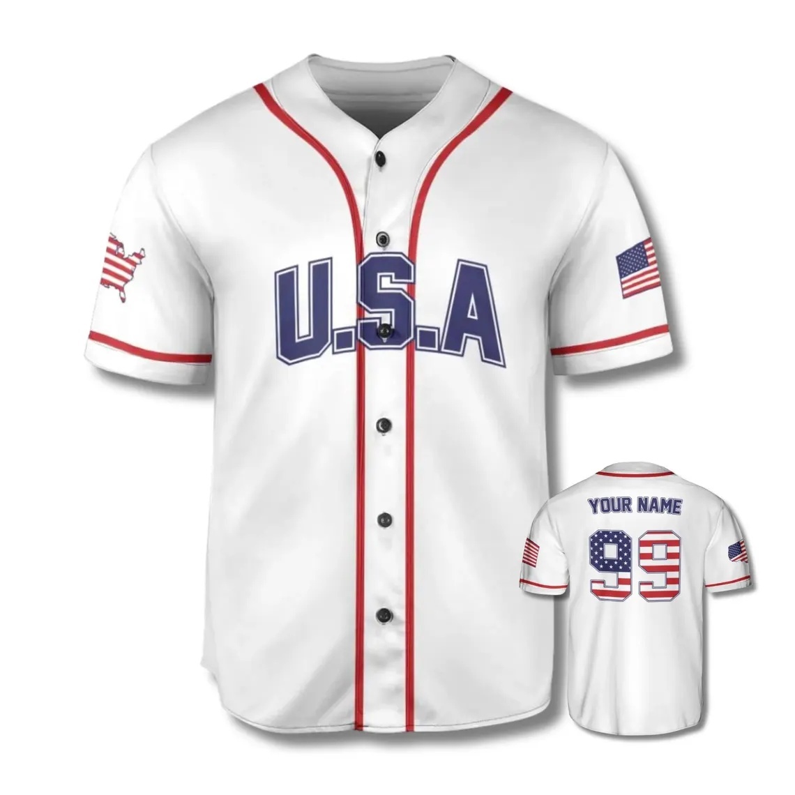 Personalized USA 3D Baseball J - đánh giá và giá 3D Printing Usa