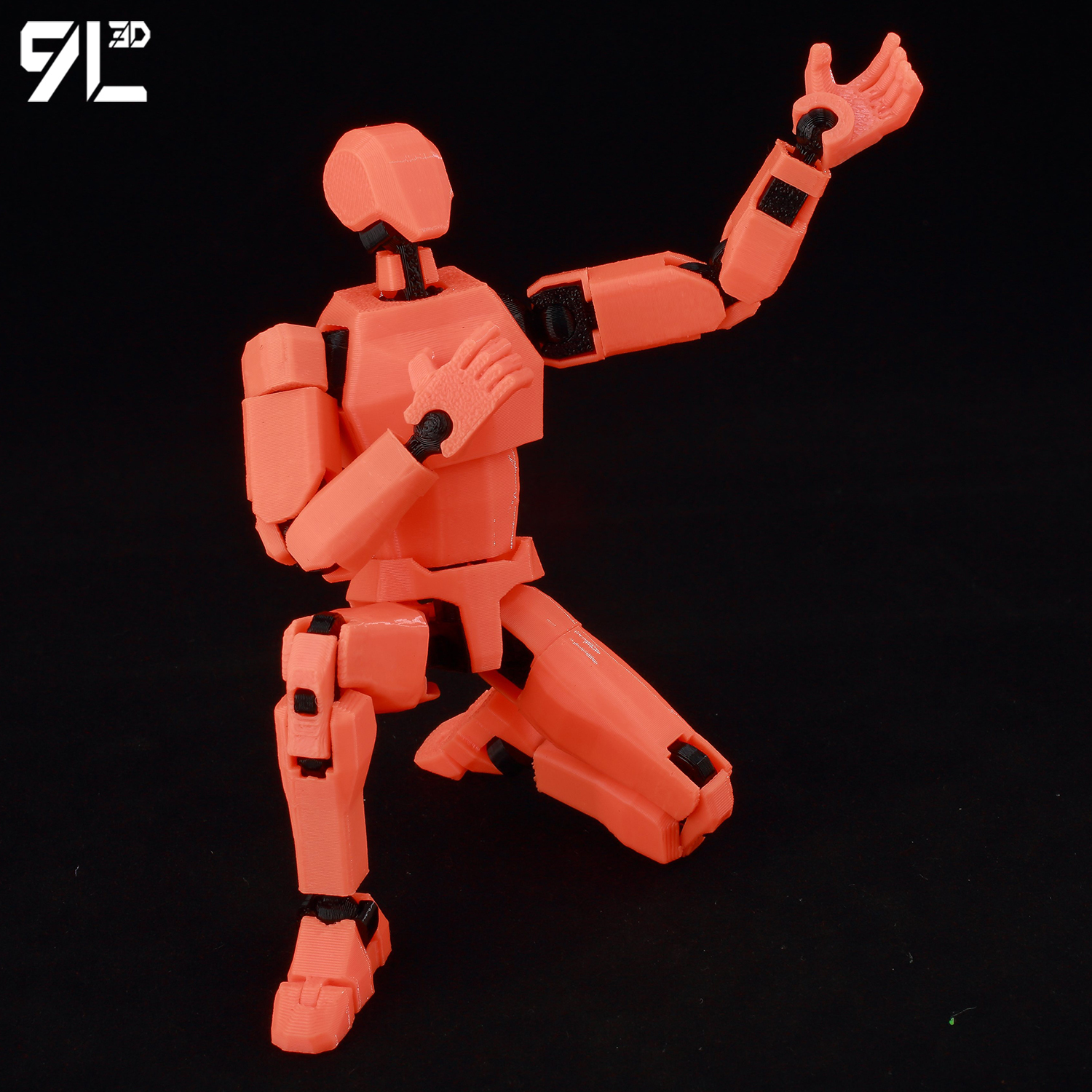9L 3D Printed Articulated Dumm - đánh giá và giá 3D Printing Link