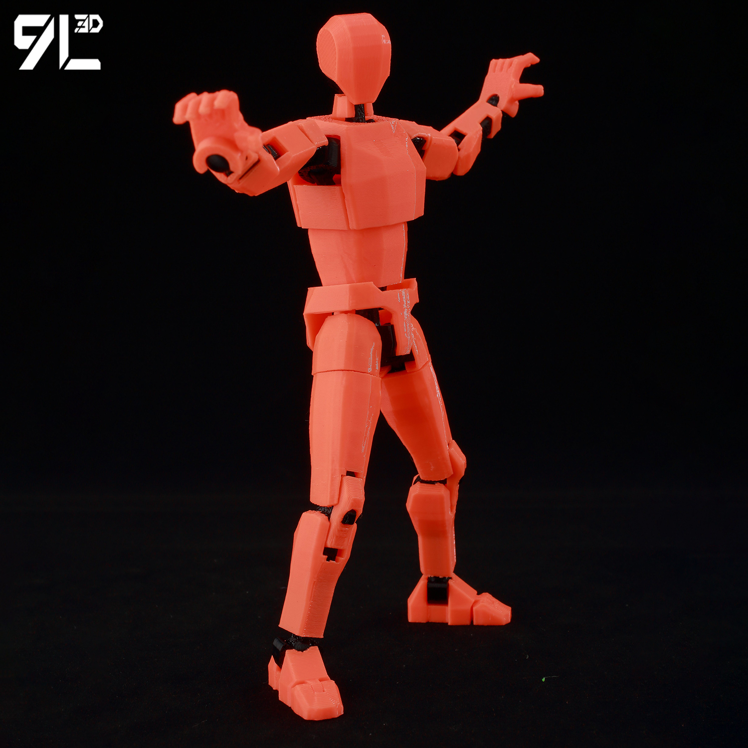 9L 3D Printed Articulated Dumm - đánh giá và giá 3D Printing Link