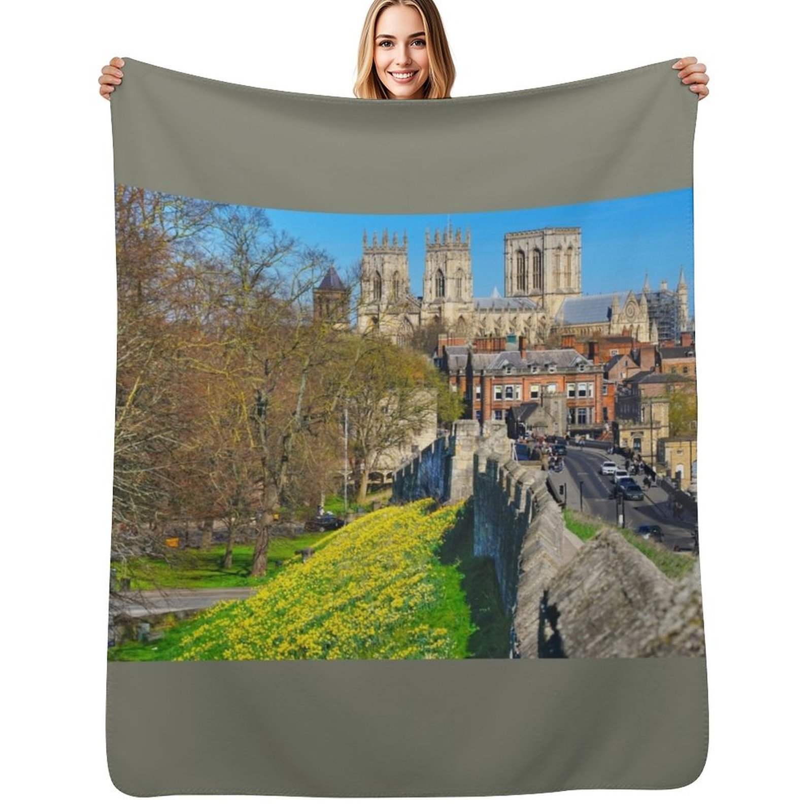 York Minster Throw Blanket War - đánh giá và giá 3D Printing York