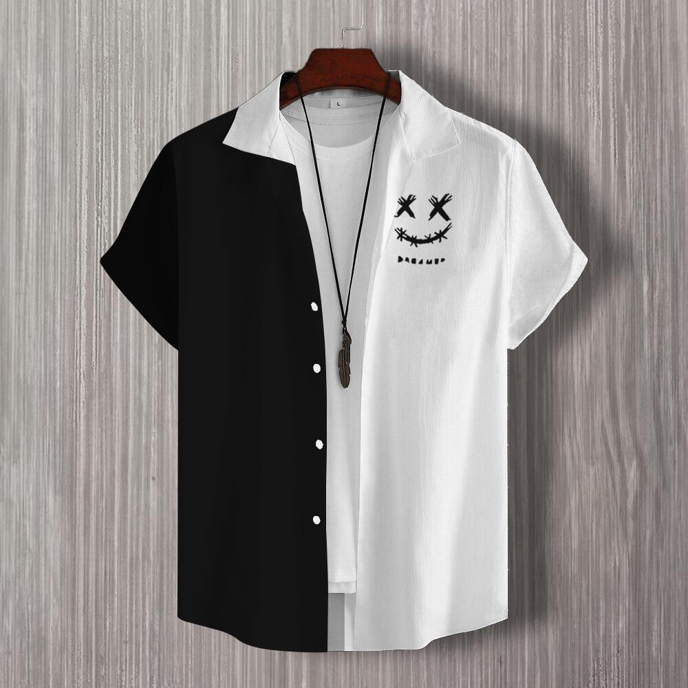 Simple Men's Shirt 3d Patchwor - đánh giá và giá 3D Printing Cancer