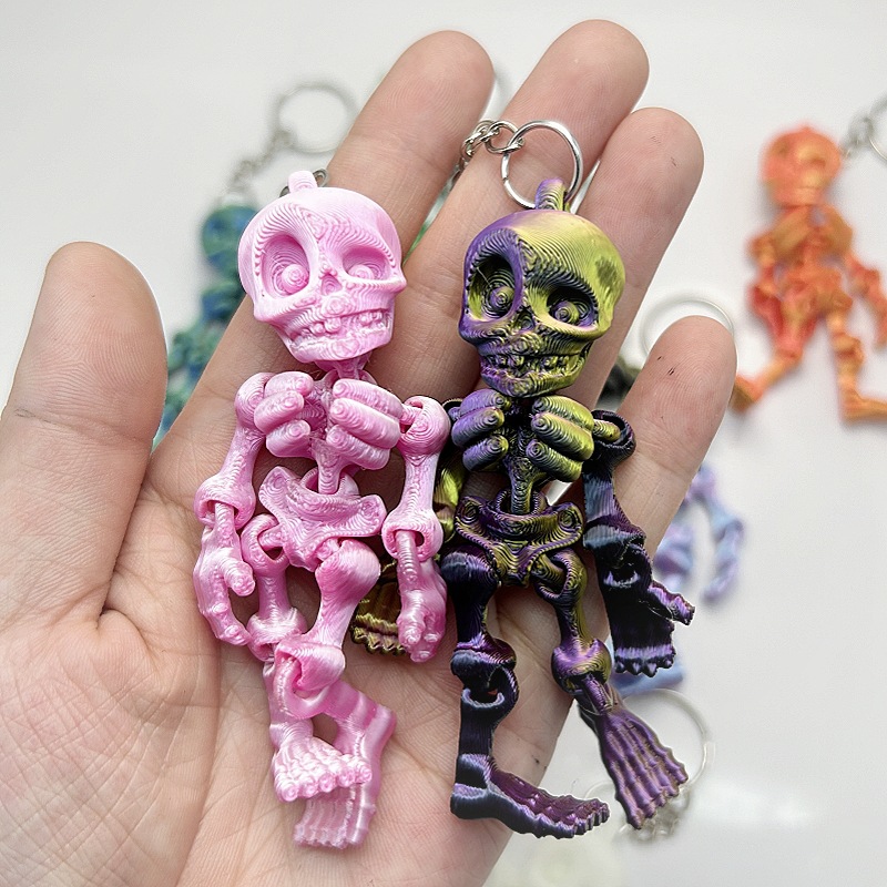 Toys Skeleton Keychain Safe Pl - đánh giá và giá 3D Printing Link