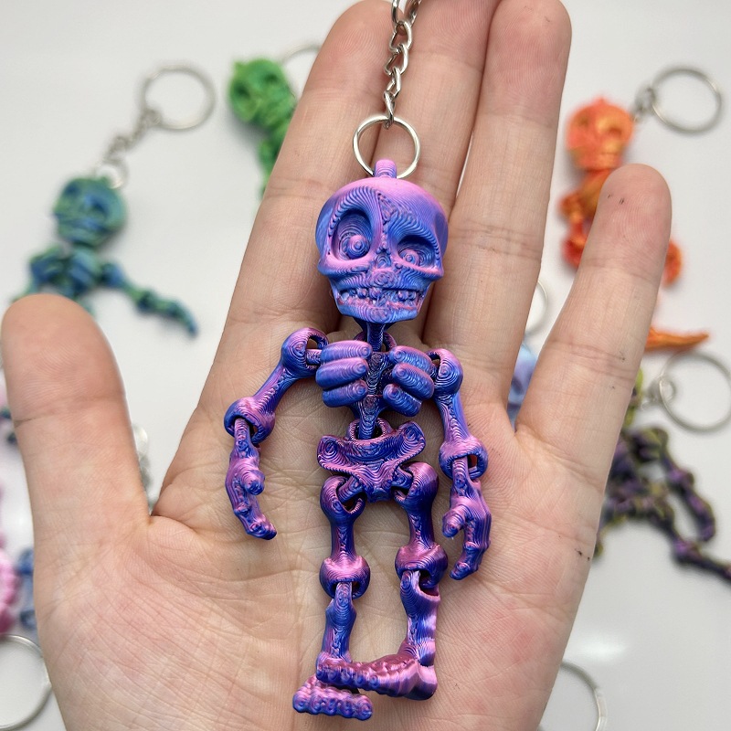 Toys Skeleton Keychain Safe Pl - đánh giá và giá 3D Printing Link