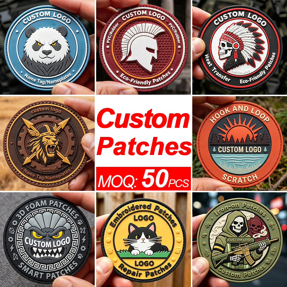 Custom Logo Design Badge Iron  - đánh giá và giá 3D Printing Labubu