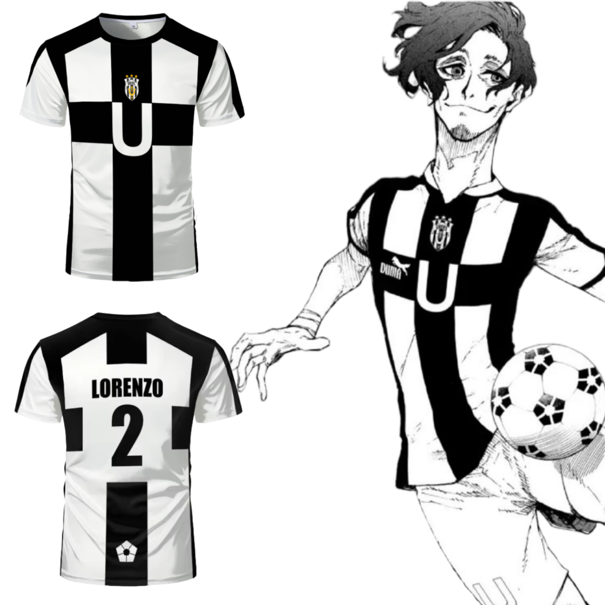 Don Lorenzo Anime #2 Lorenzo C - đánh giá và giá 3D Printing Jersey