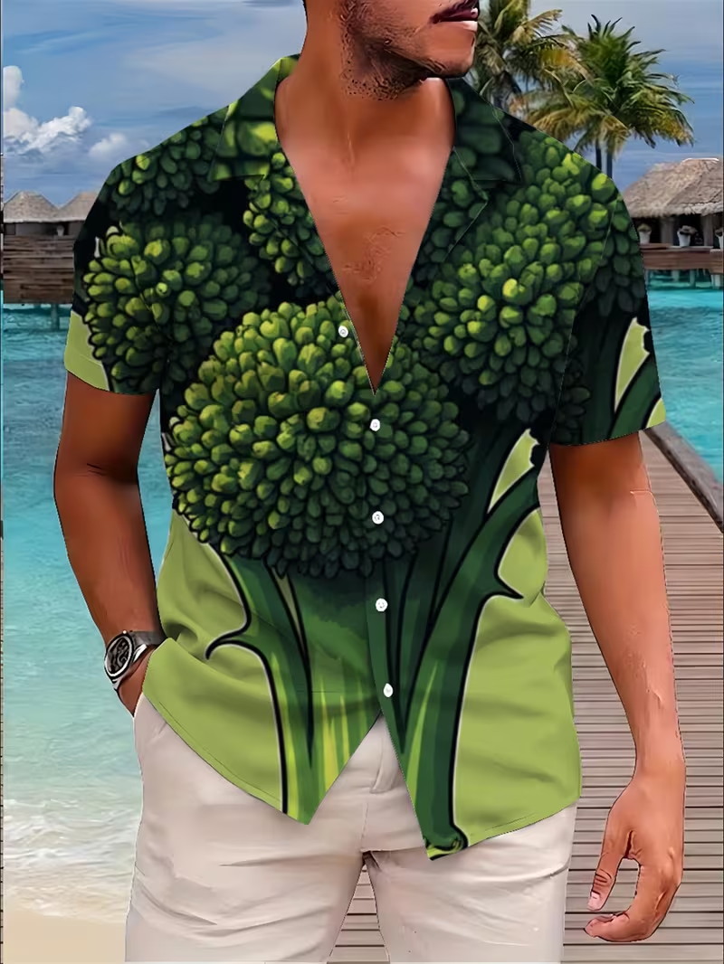 Men's Fresh Vegetable Print Ha - đánh giá và giá 3D Printing Cancer