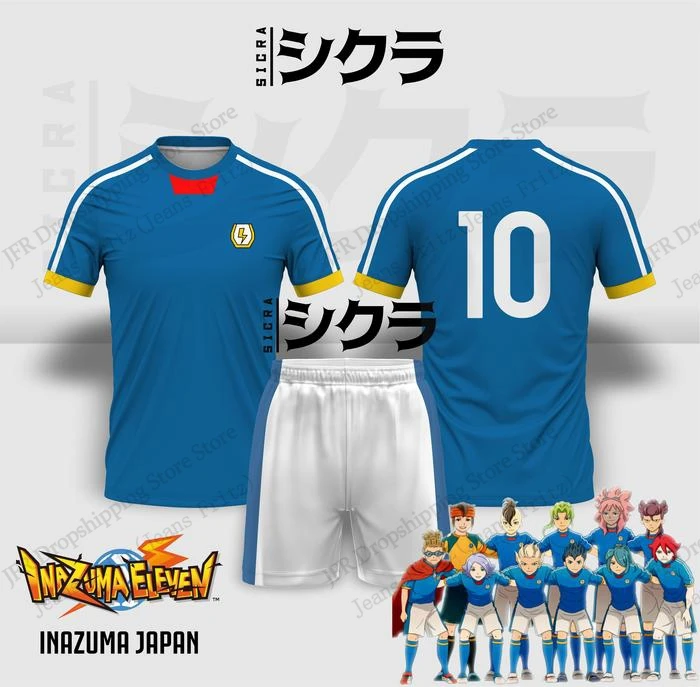 Jersey Set Jersey Inazuma Elev - đánh giá và giá 3D Printing Jersey