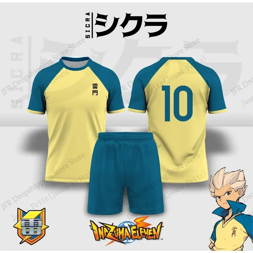 Jersey Set Jersey Inazuma Elev - đánh giá và giá 3D Printing Jersey