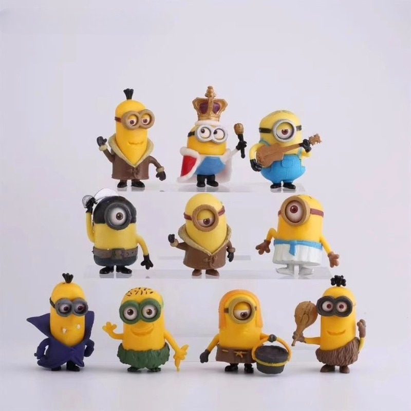 New Cute Cartoon 10Pcs/Set Kaw - đánh giá và giá 3D Printing Toys