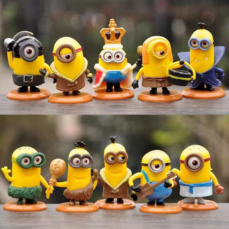 New Cute Cartoon 10Pcs/Set Kaw - đánh giá và giá 3D Printing Toys