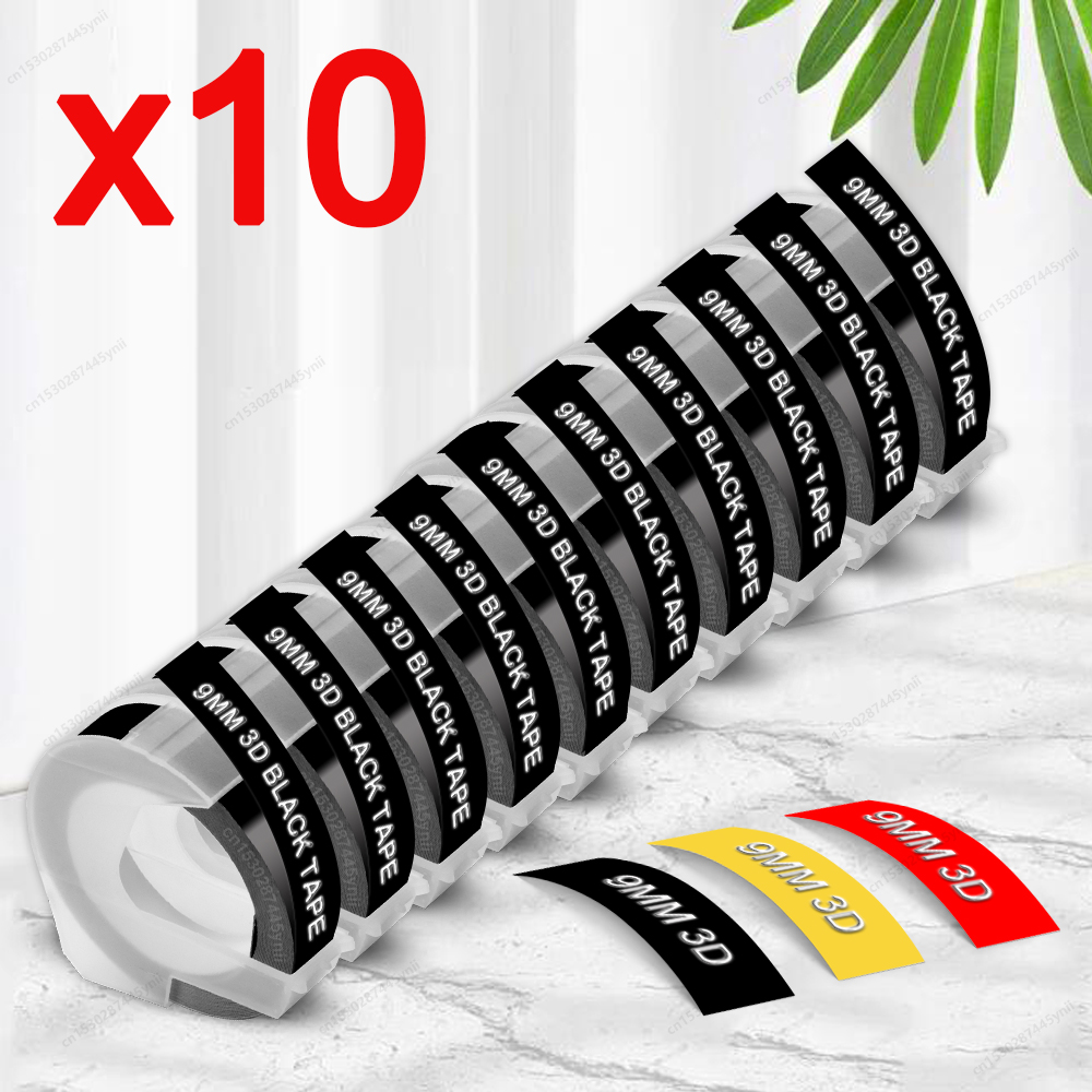 3/5/10PK 9MM Dymo 3D Embossing - đánh giá và giá 3D Printing Labubu