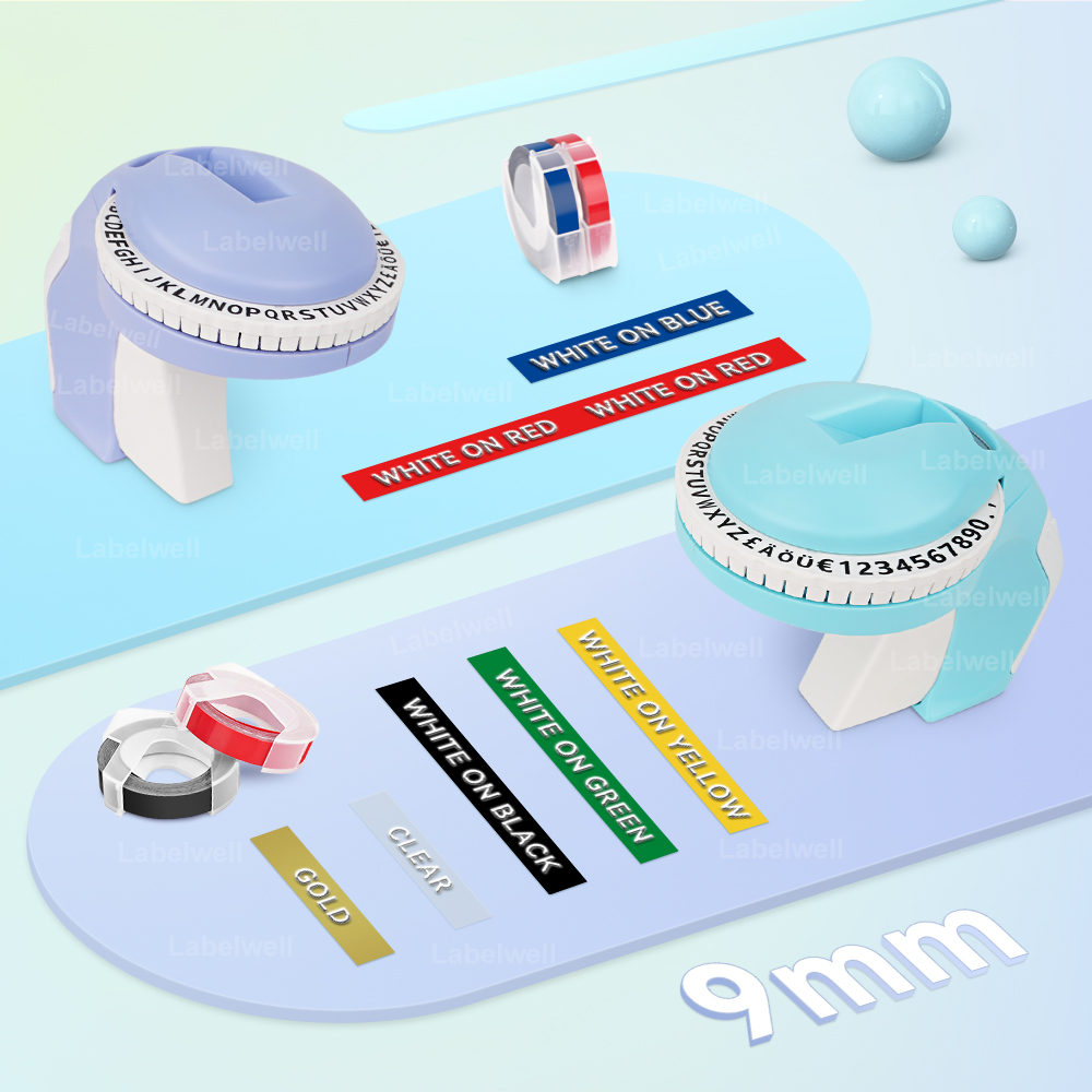3/5/10PK 9MM Dymo 3D Embossing - đánh giá và giá 3D Printing Labubu