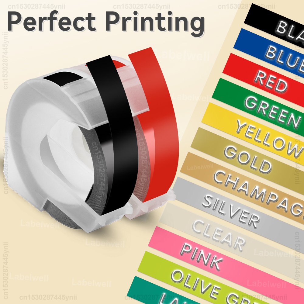 3/5/10PK 9MM Dymo 3D Embossing - đánh giá và giá 3D Printing Labubu