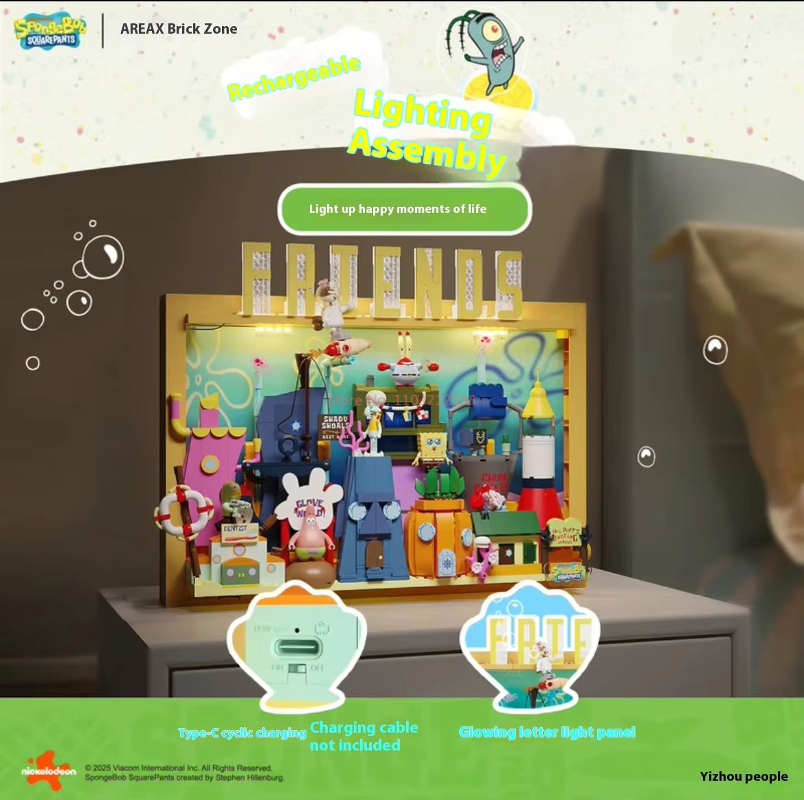 Official Area-X Spongebob Squa - đánh giá và giá 3D Printing Toys