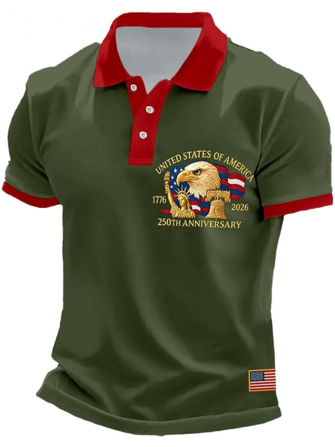 Men's USA 250th Anniversary Po - đánh giá và giá 3D Printing Usa