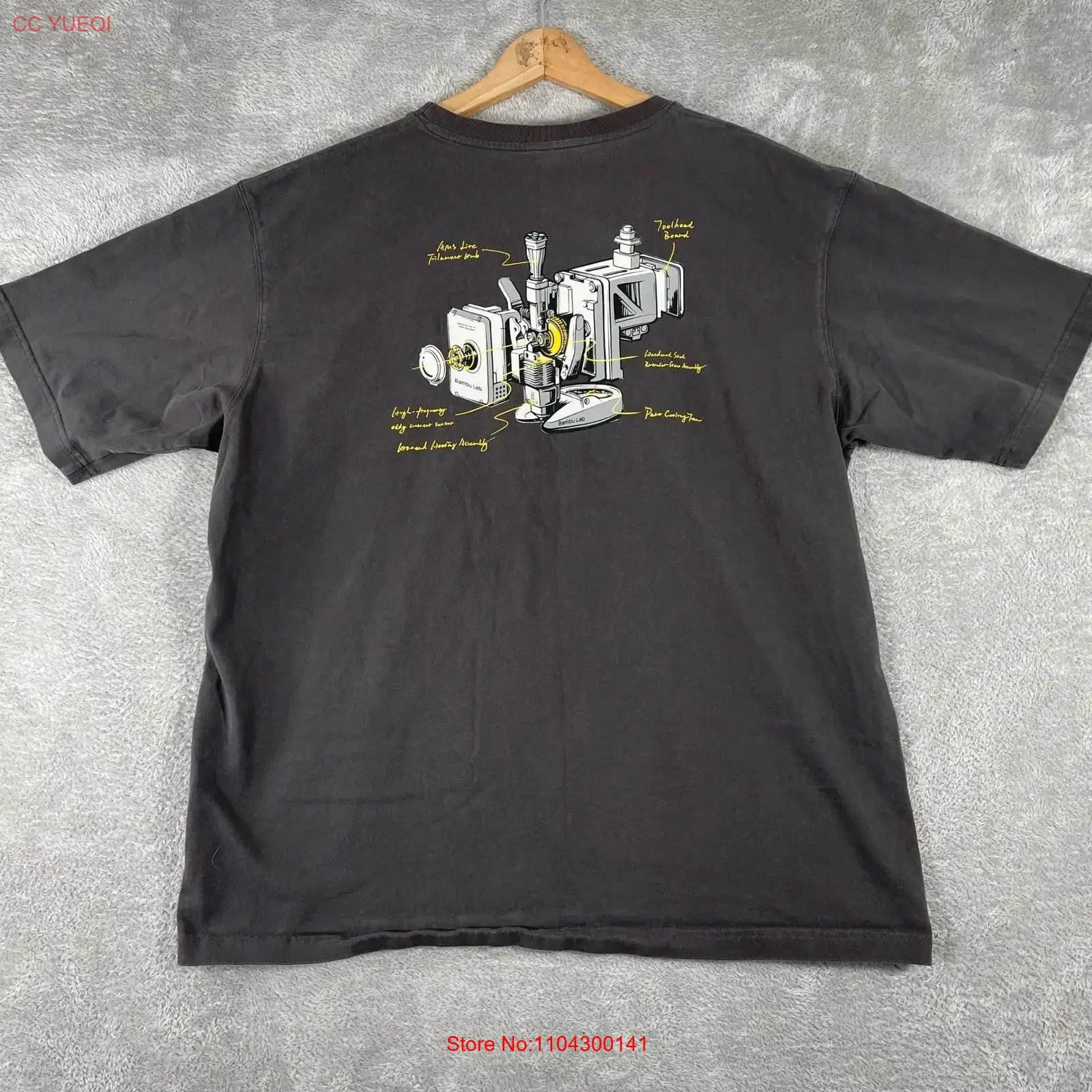 Bambu Lab 3D Printer T Shirt M - đánh giá và giá 3D Printing Diagram
